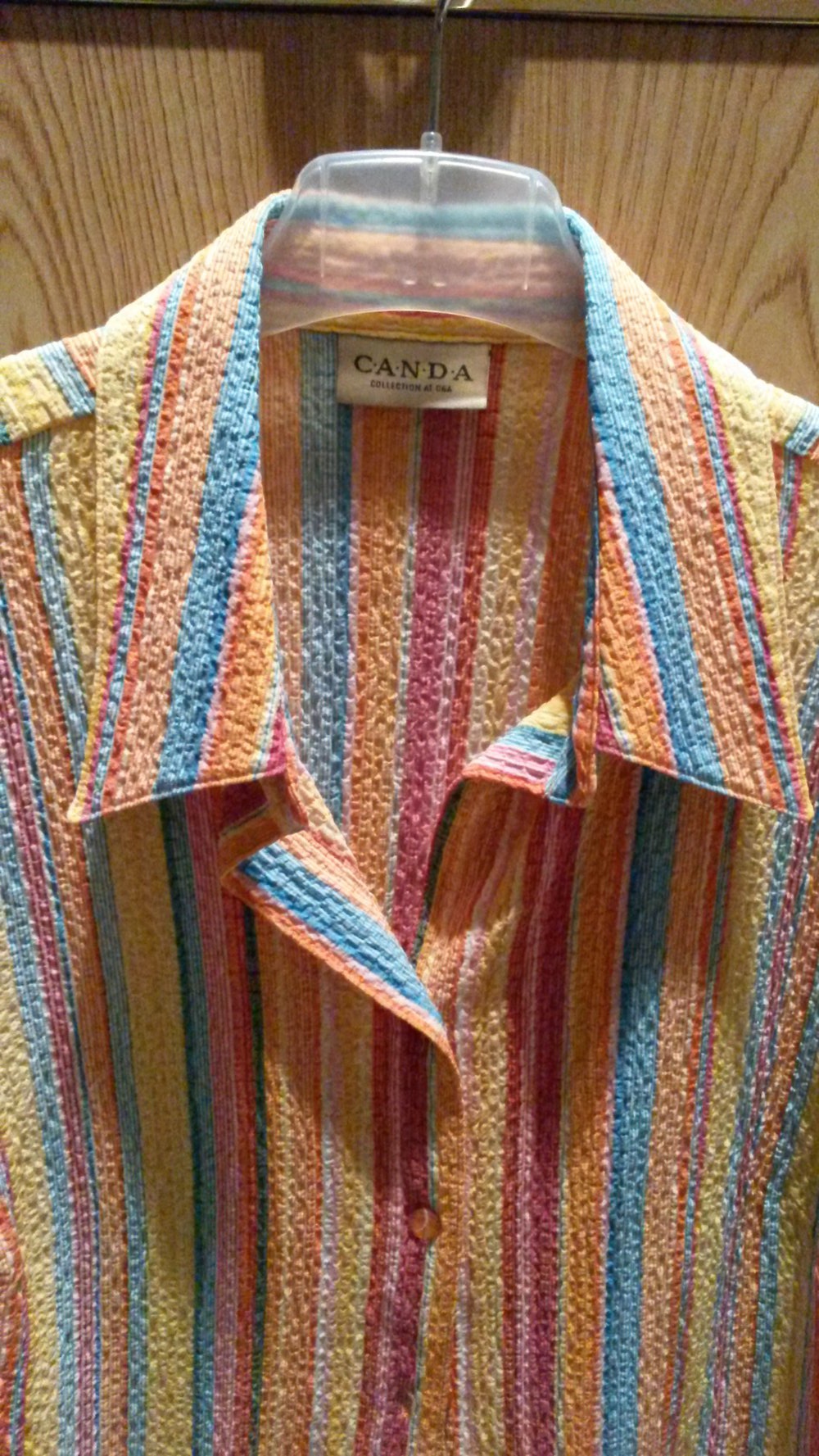 27. Bluse kurzärmelig von C&A, Gr. 40