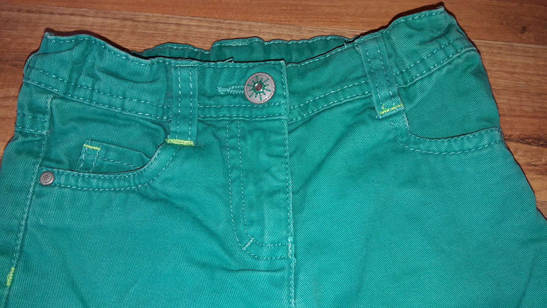 Jeans,Gr.80,grün