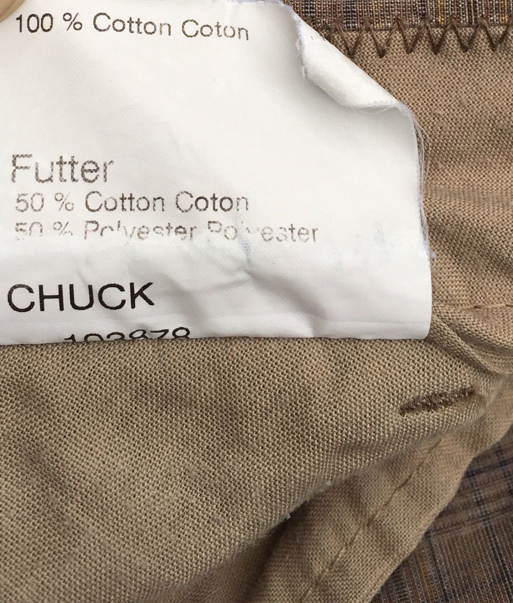 DRYKORN Karohose HOSE *Chuck* beige Gr. 33/34