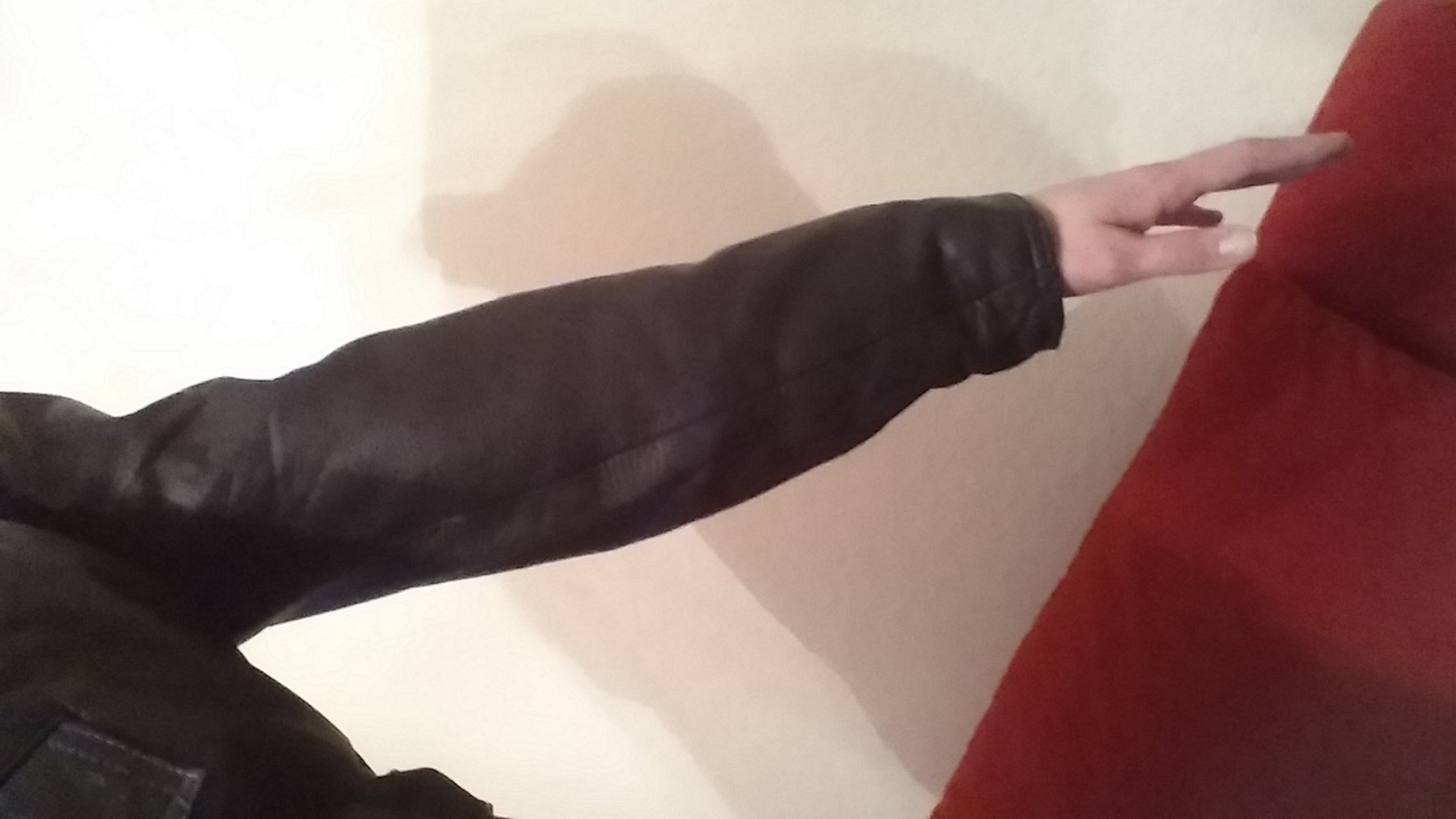 Lederjacke