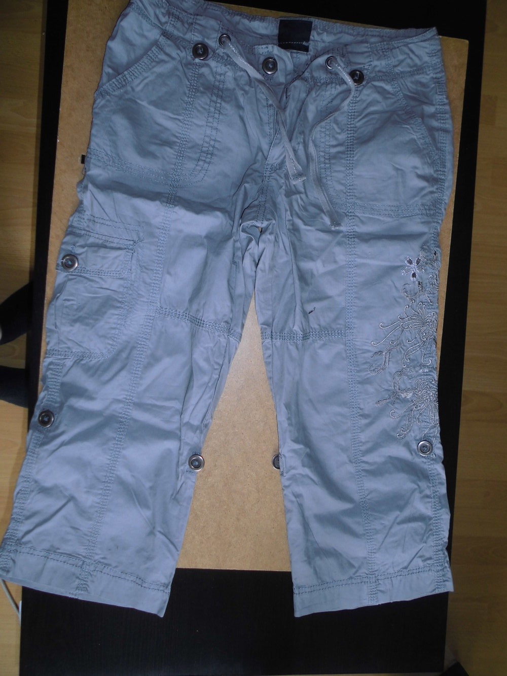Graue 3/4 Hose - Sommer Hose - Größe 36 - TOP Zustand!
