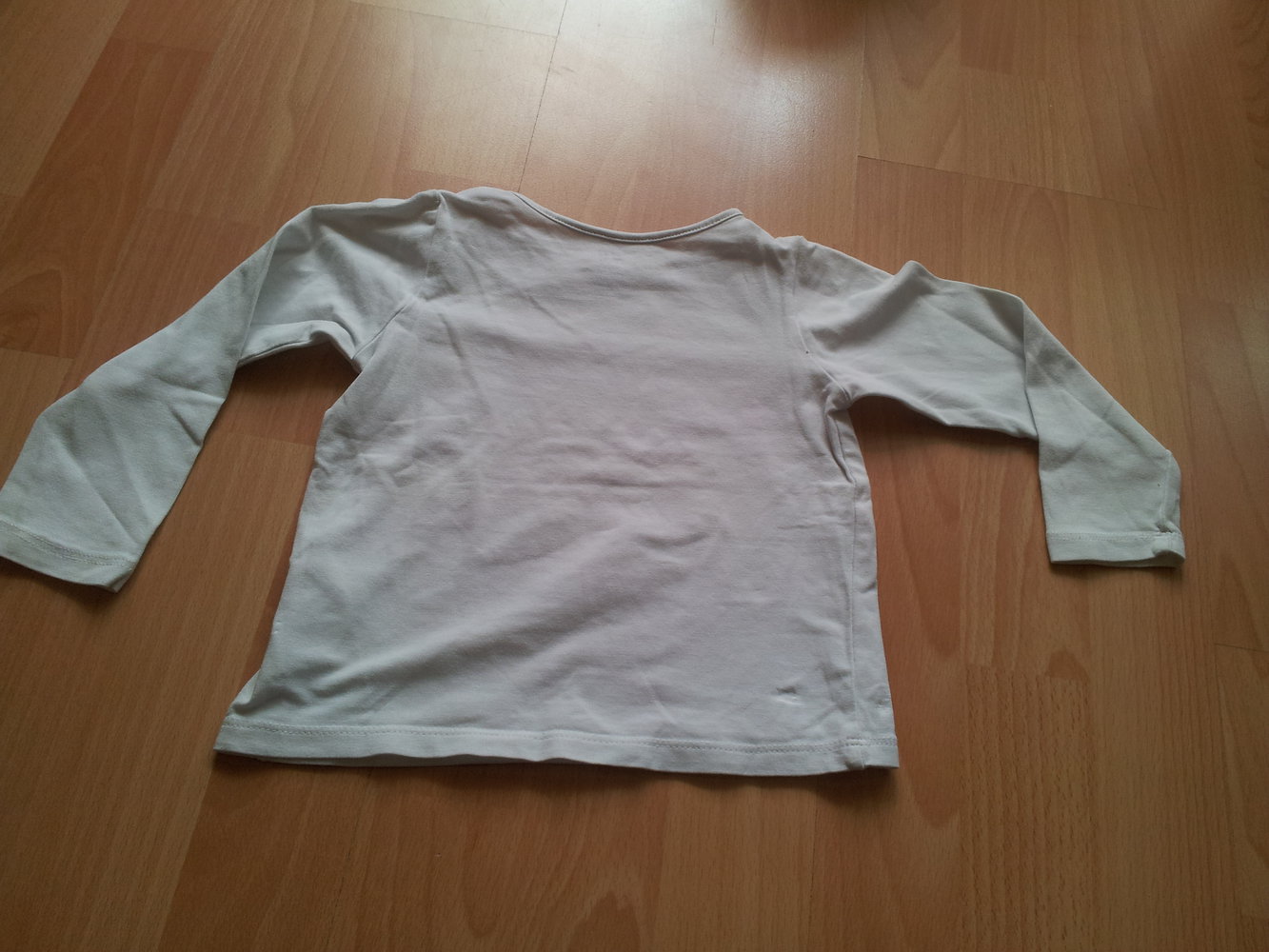  Pullover weiß Bio Baumwolle H&M Gr. 92