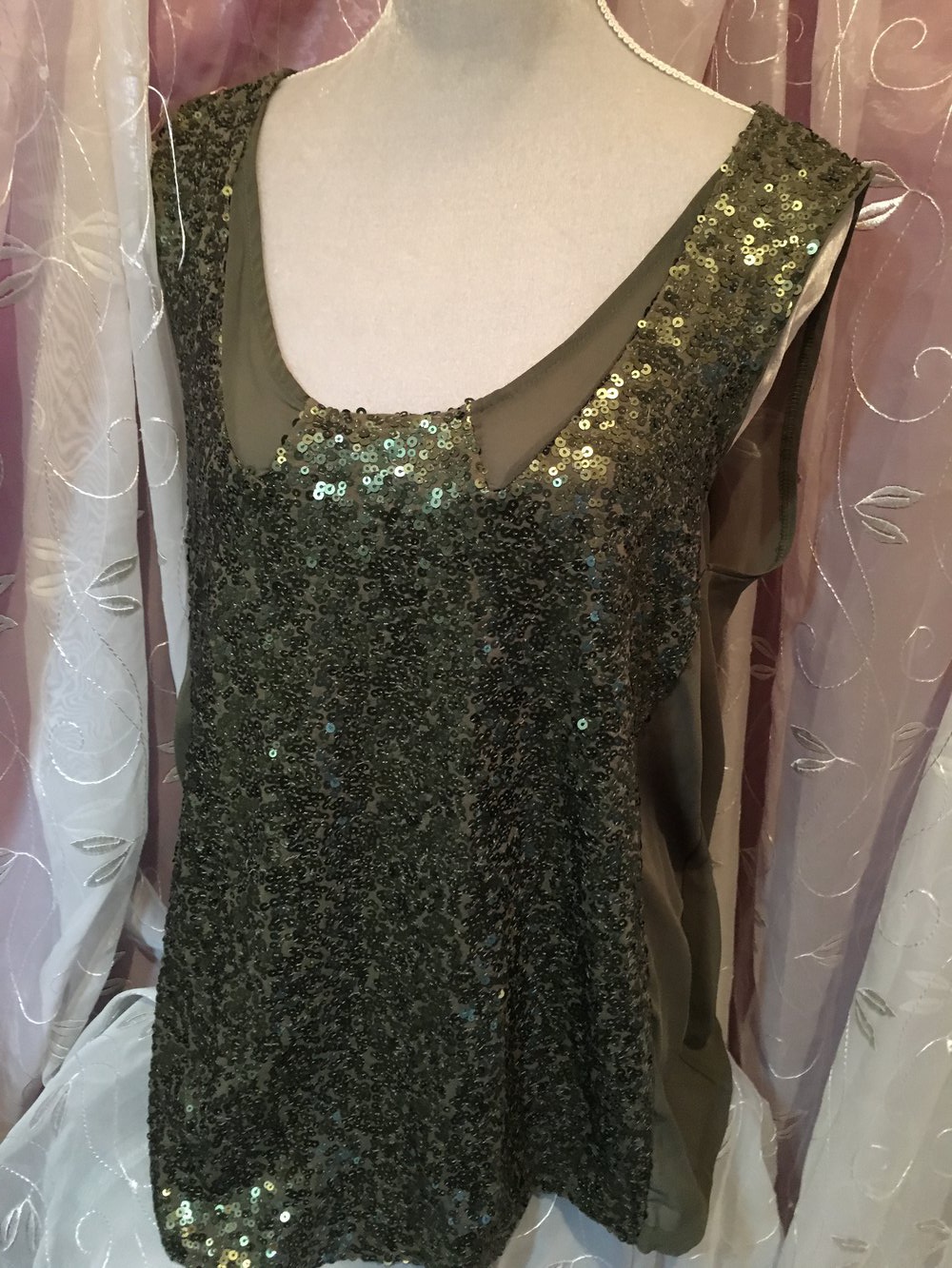 Ärmellose Bluse