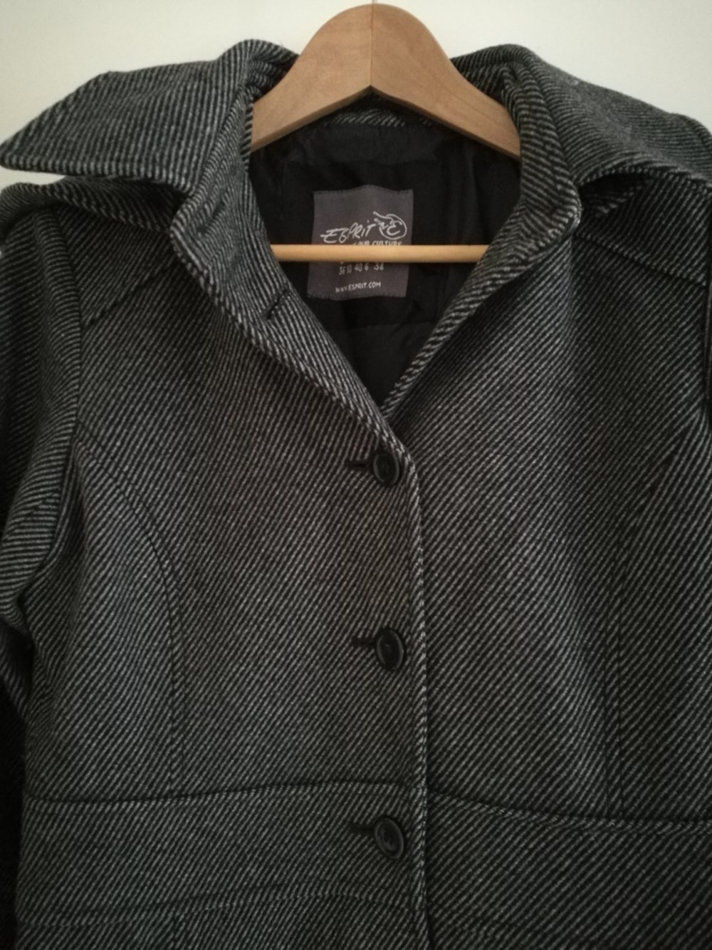 Schöner Esprit Wintermantel *Fischgrät*