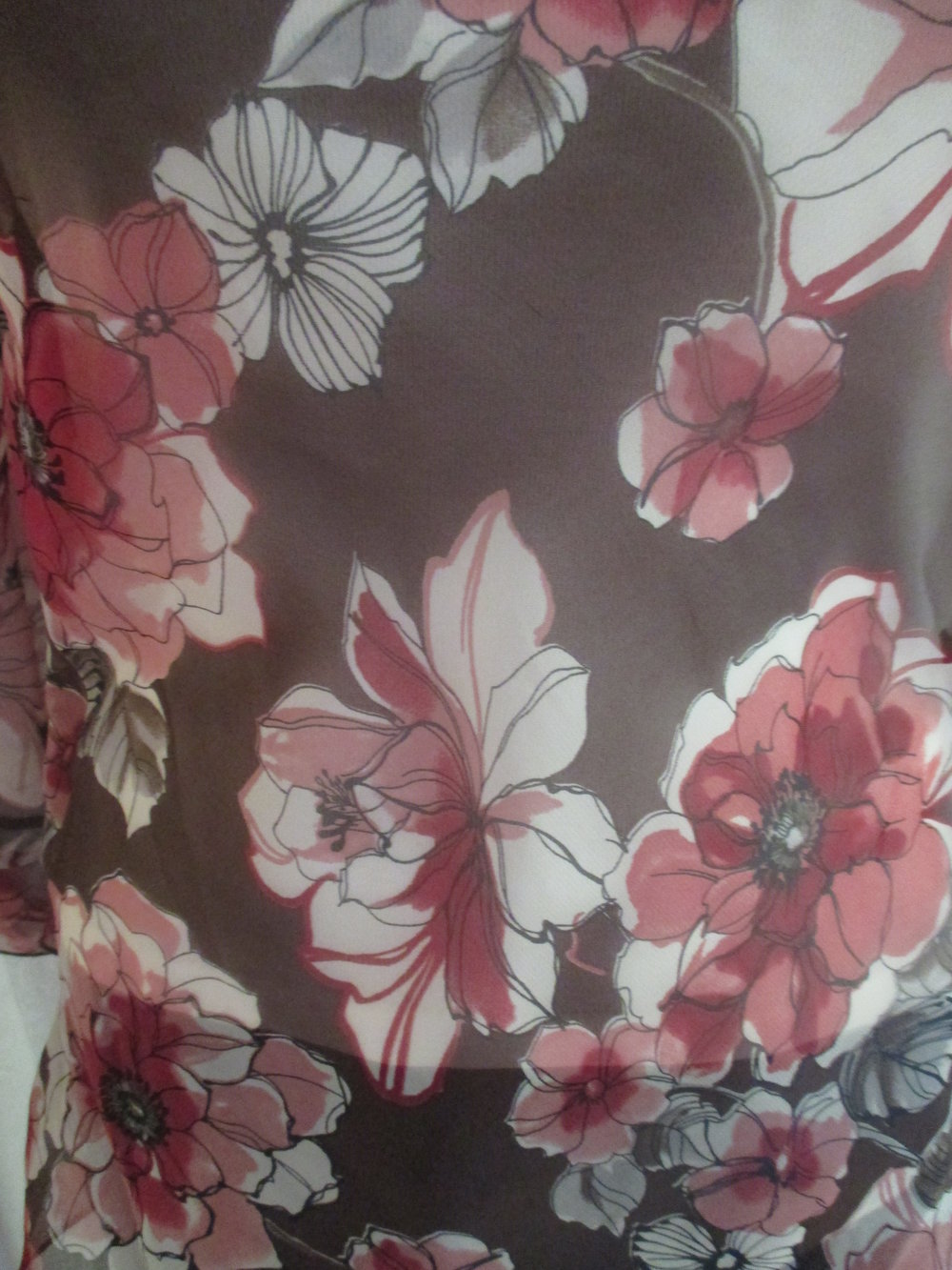 NEU * Blumen * Blüten * Flower- Power * Seiden- Chiffon * TUNKIA * BLUSE 