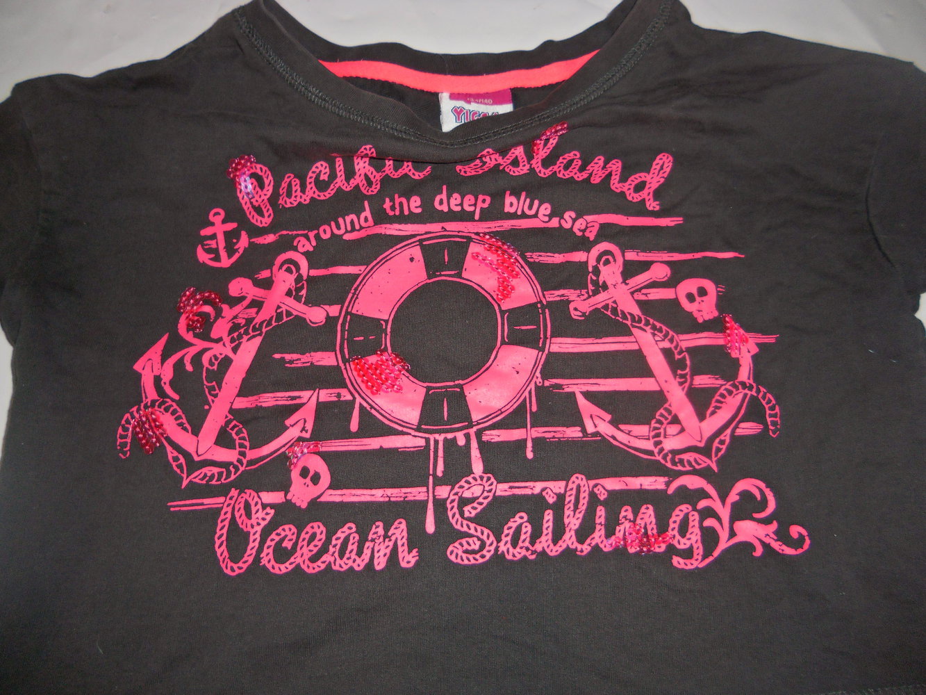 Yigga-tolles Kurzshirt Gr.134/140  