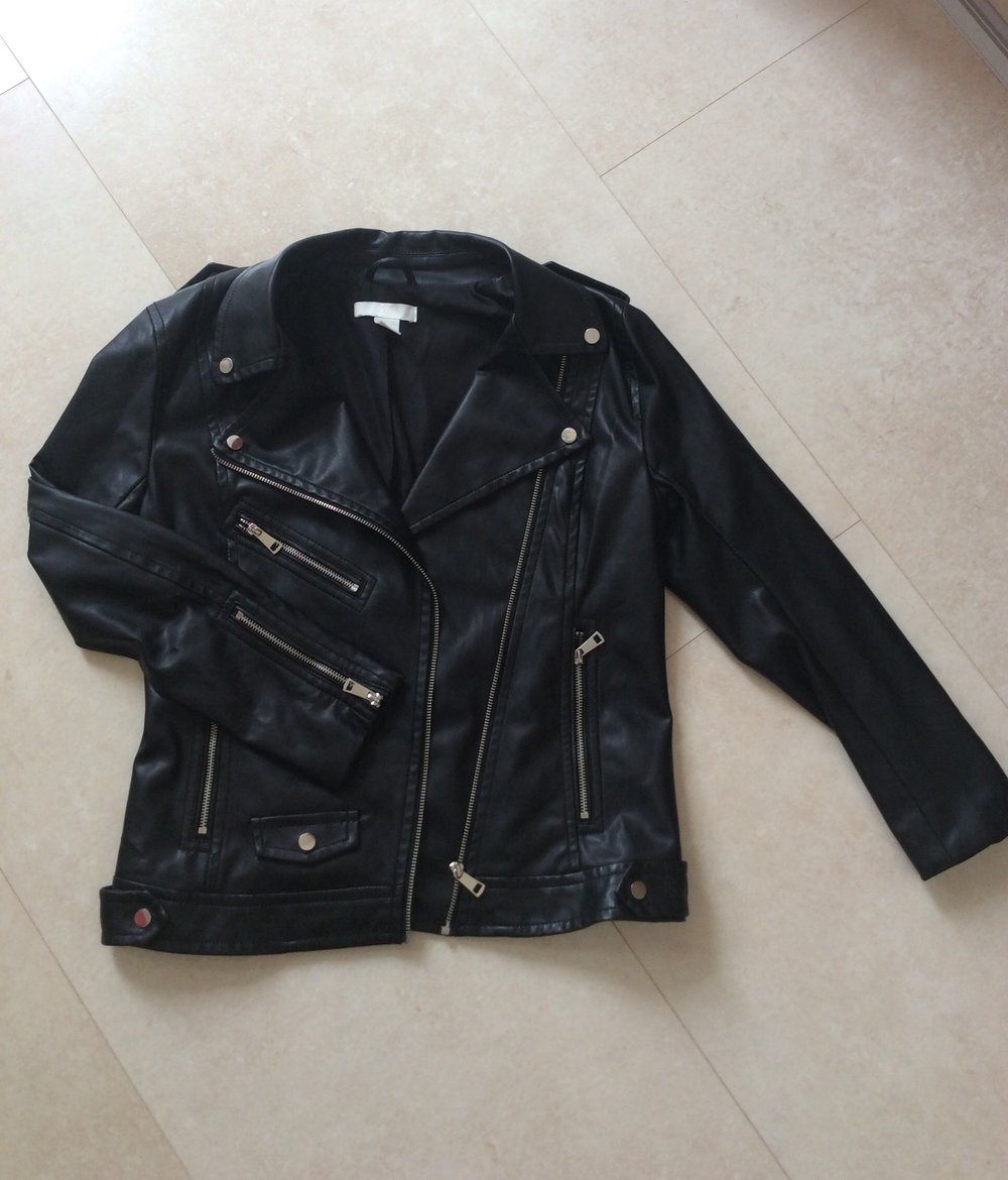 Oversize Lederjacke | H&M | 3436 Oversize Lederjacke | H&M | 3436