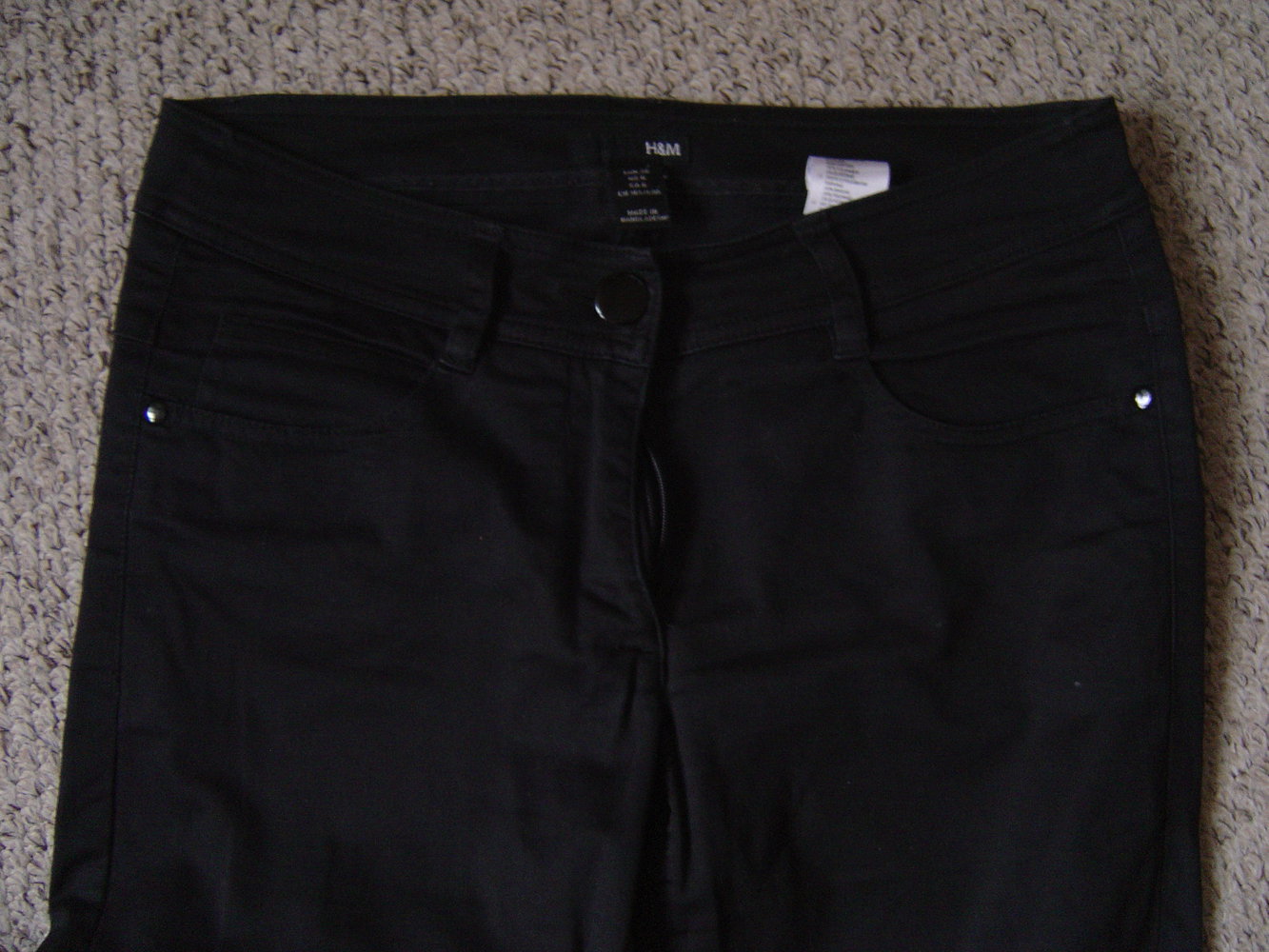 schwarze Hose