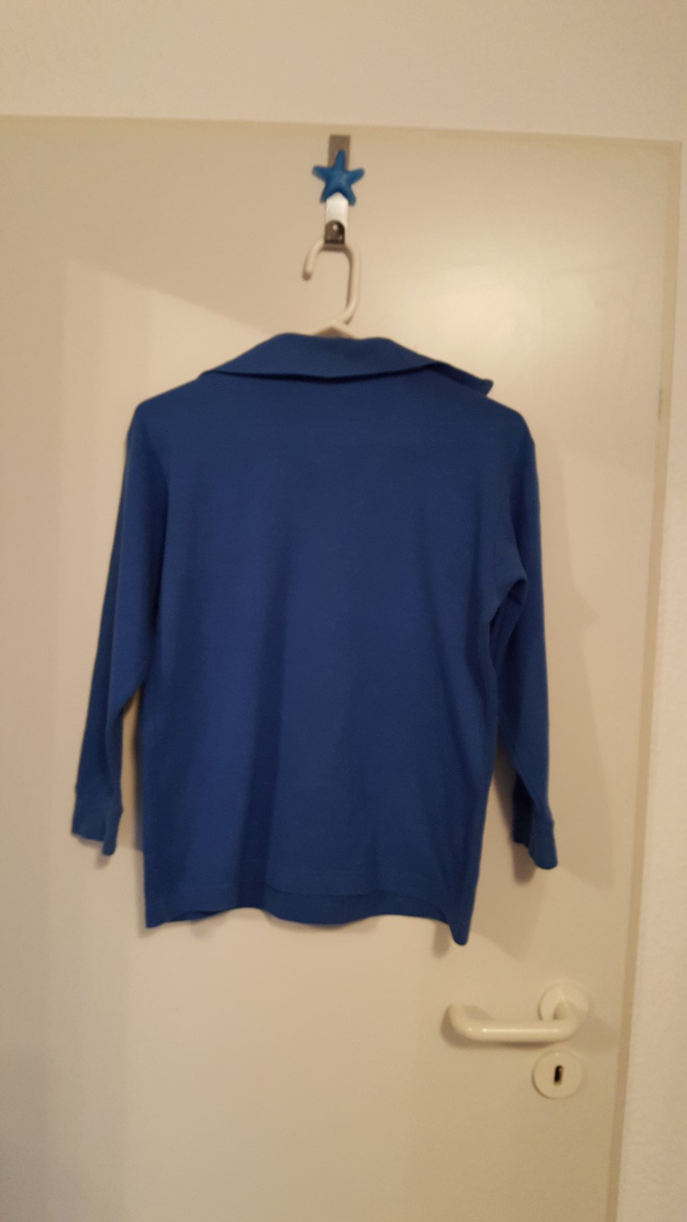 379. Rollkragenpulli von Formicula, Gr. 152, blau