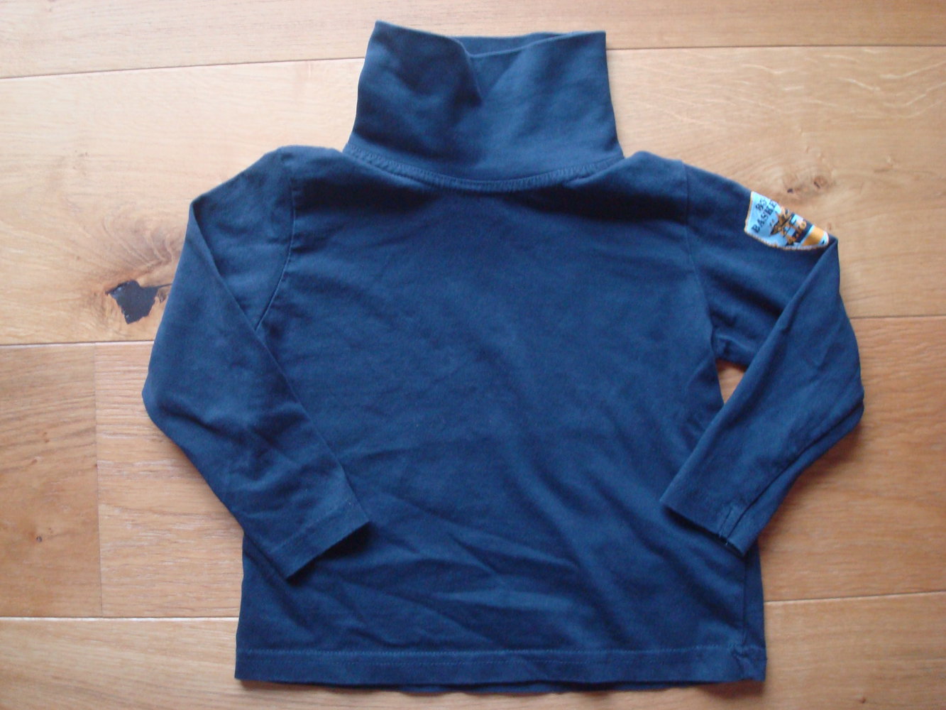 dünner Rollkragenpullover, Rolli, Langarmshirt Gr. 92