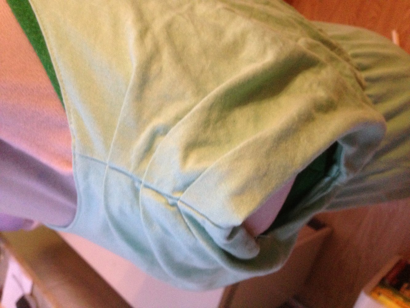 mintfarbenes Kleid