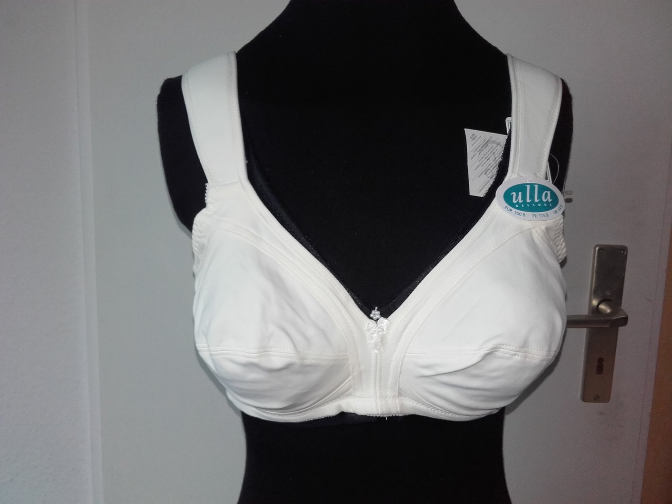 Ulla Dessous, BH Cremefarben Serie Helen, 100B, neu