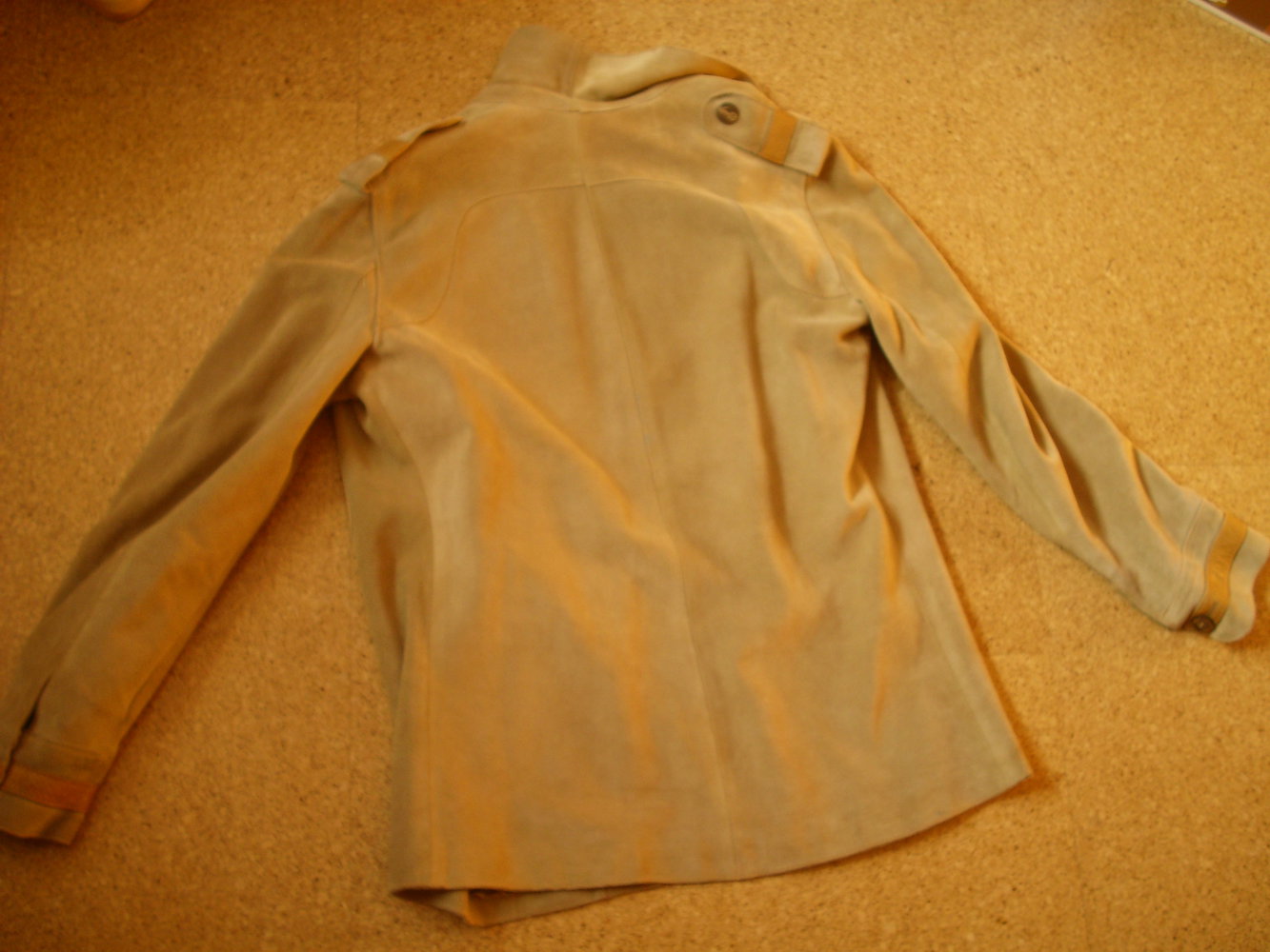 Lederjacke Boyfrendstyle, Gr. 40/42, Herren Gr. M, Cargojacke, Vintage hellbraun-nudefarben, TOP SELL!