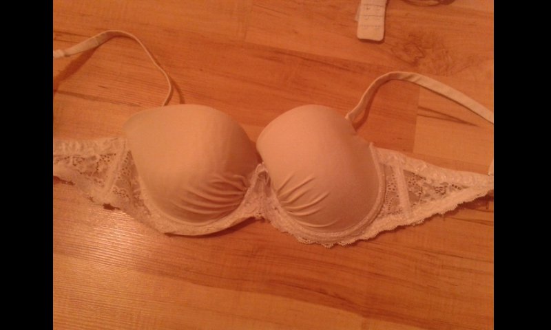 BH weiß creme trägerlos abnehmbar 75 B