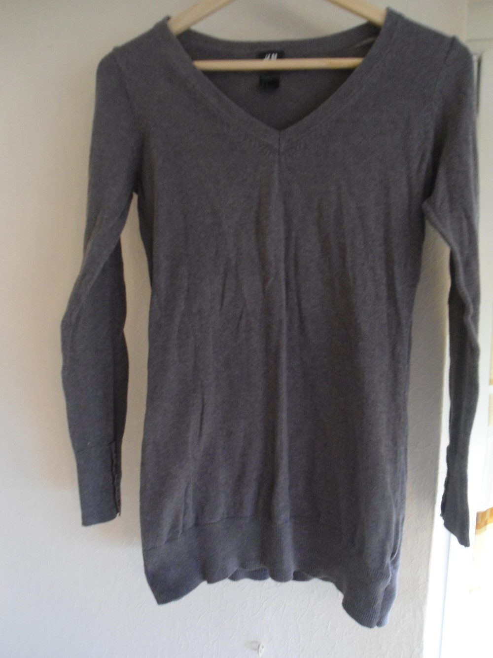 Pullover in Taupe/Grau