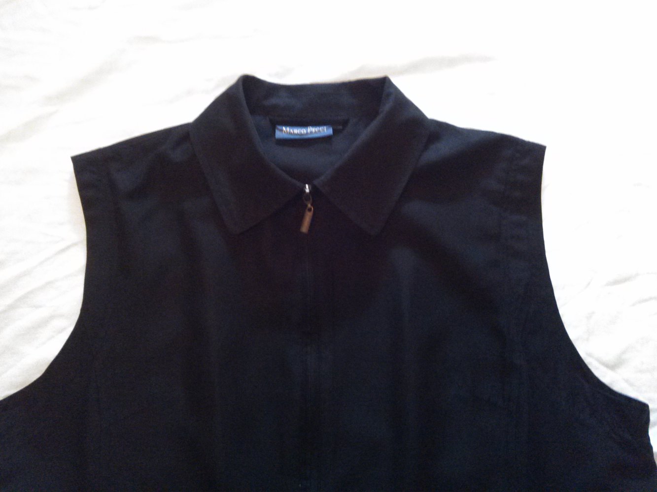 Sportive schwarze Weste von Marco Pecci ( P&C ) Gr. 44