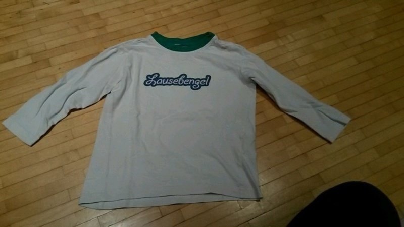 Schlafanzug shirt Lausebengel Schriftzug