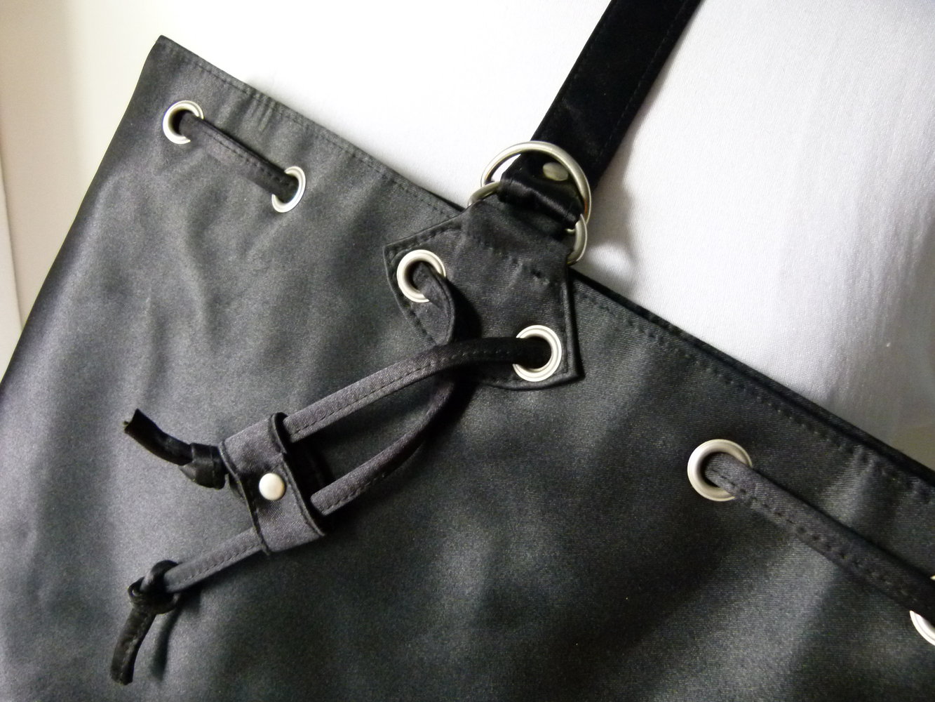 Mexx Umhängetasche Rucksack Shopper, schwarz, NEU, Urlaub Strand City Shopping Festival