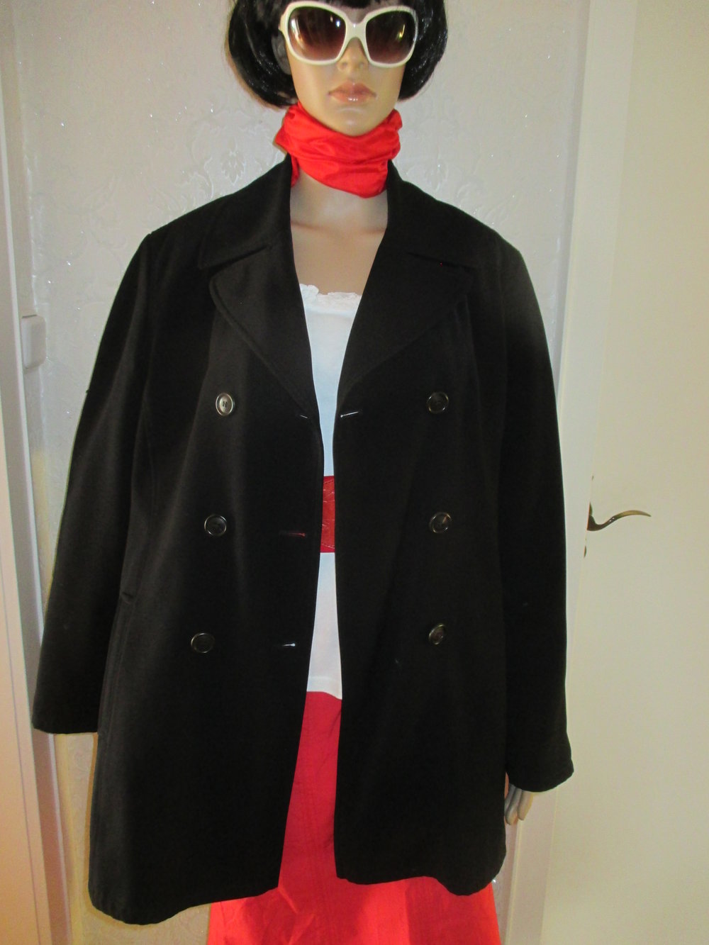 NEU mit ETIKETT * Edel * Business * Freizeit * Allround * Doppelreiher * Long- Jacke 
