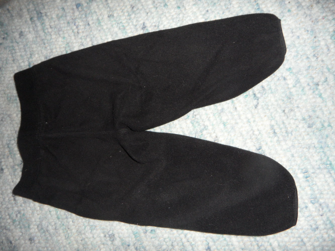 schwarze Fleecehose H&M 86/92