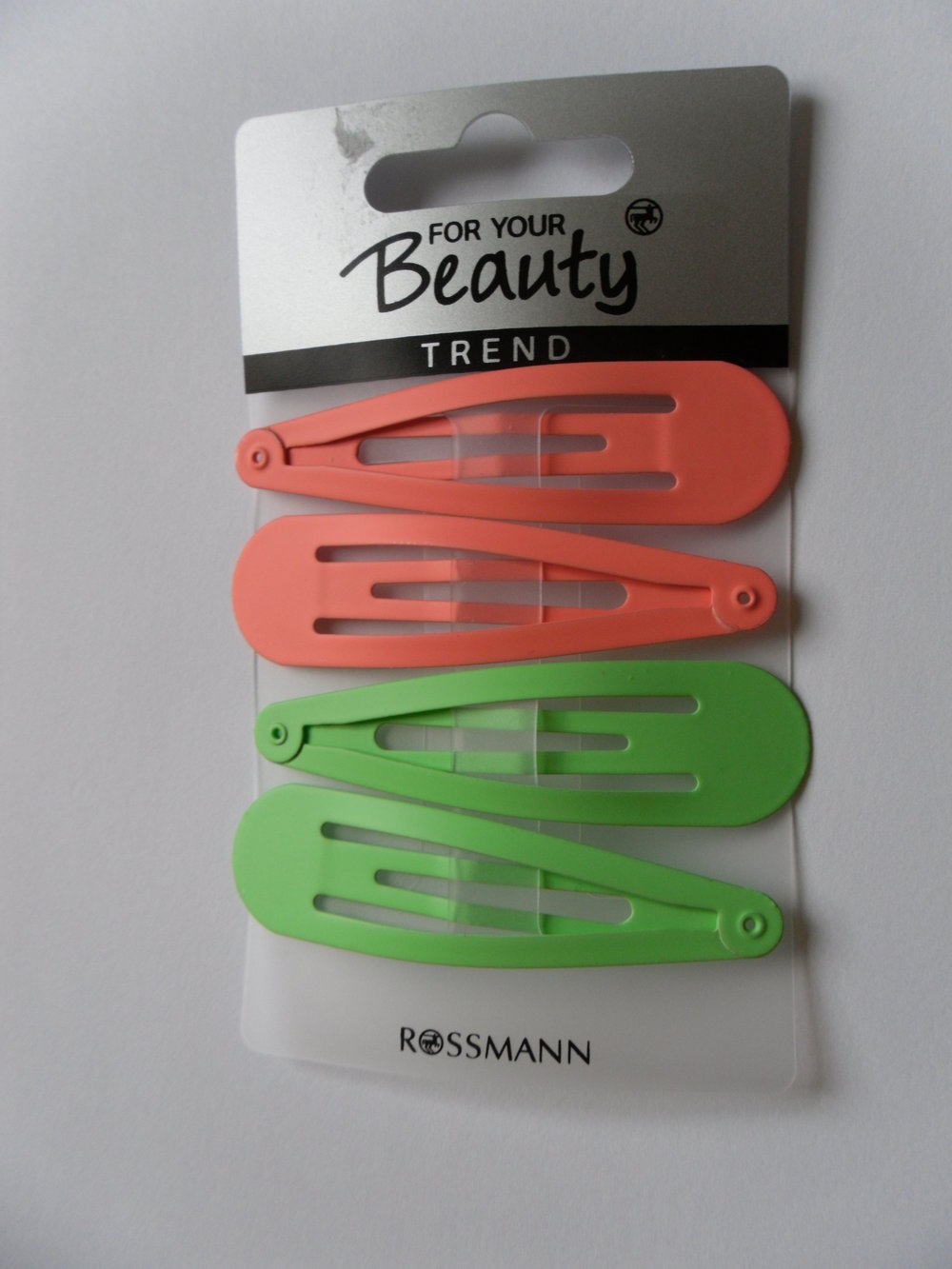 Haarspangen in Neonfarben