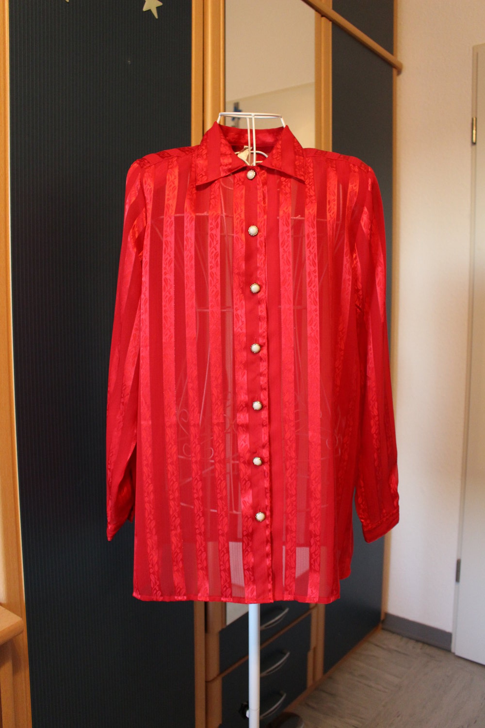 336. Festliche Retro-Bluse von Klingel, Gr.38-40