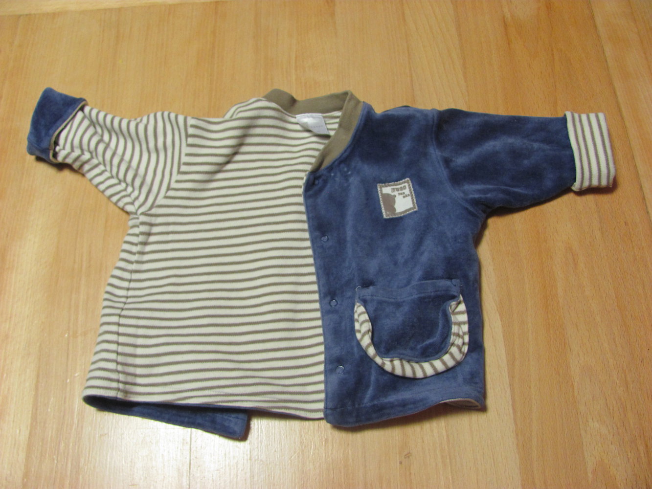  beidseitig tragbare Jacke Größe 62  