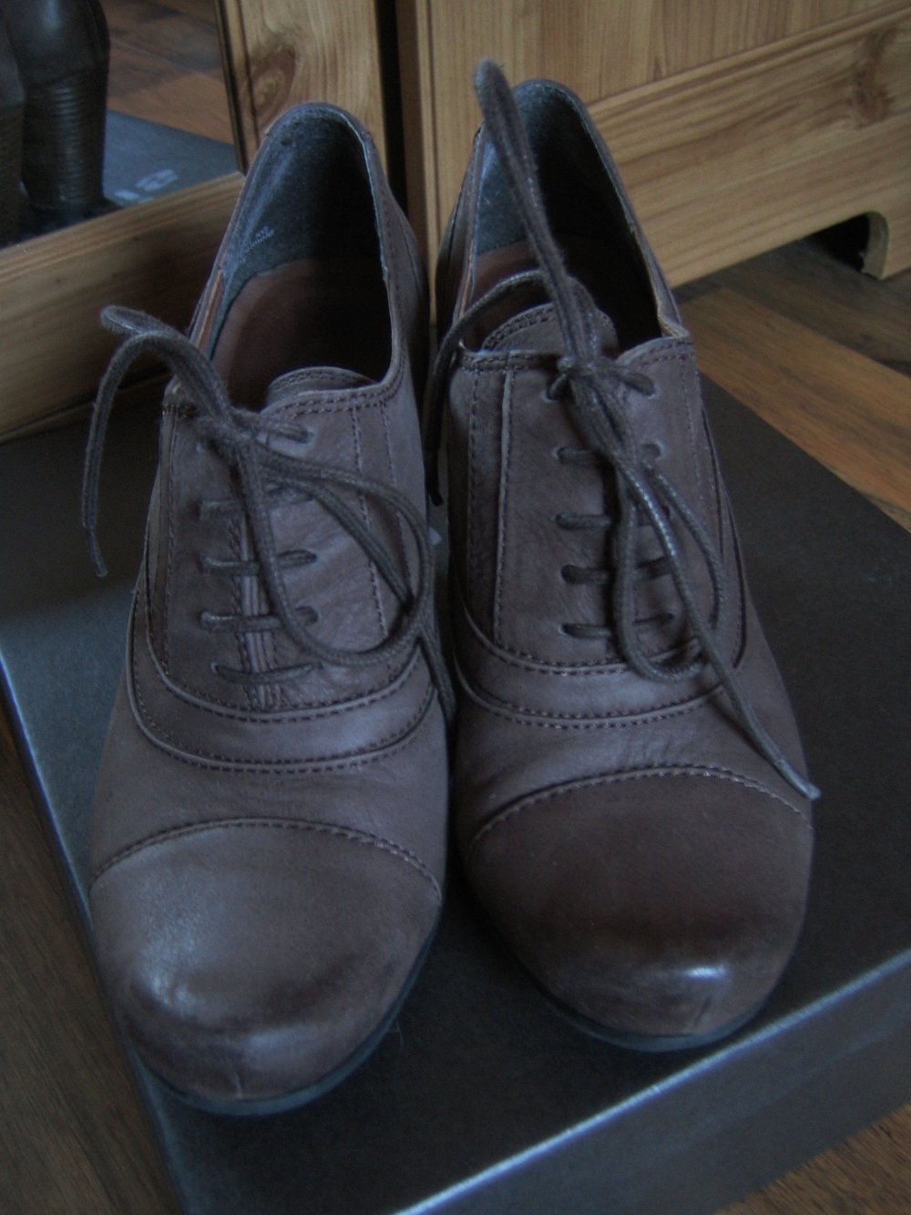 Stiefeletten Hochfrontpumps Tamaris braun