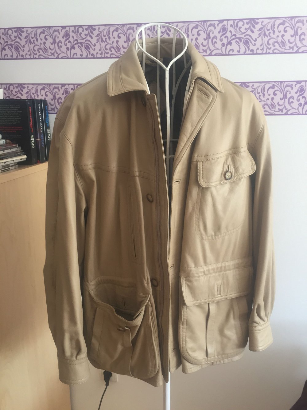 Lammnappa Herren-Lederjacke