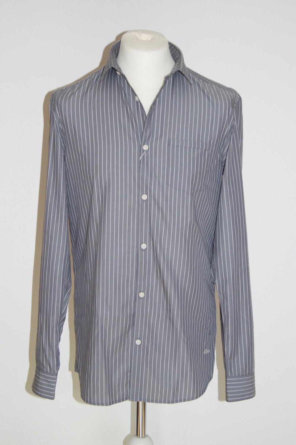 s.Oliver Herren Hemd - Gr. 40 - Neu mit Etikett - UVP 50€