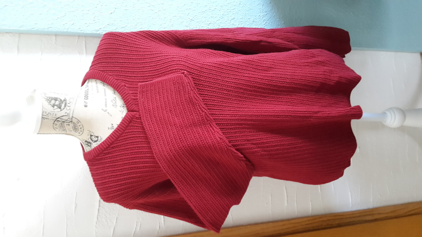 Roter ESPRIT Strickpulli
