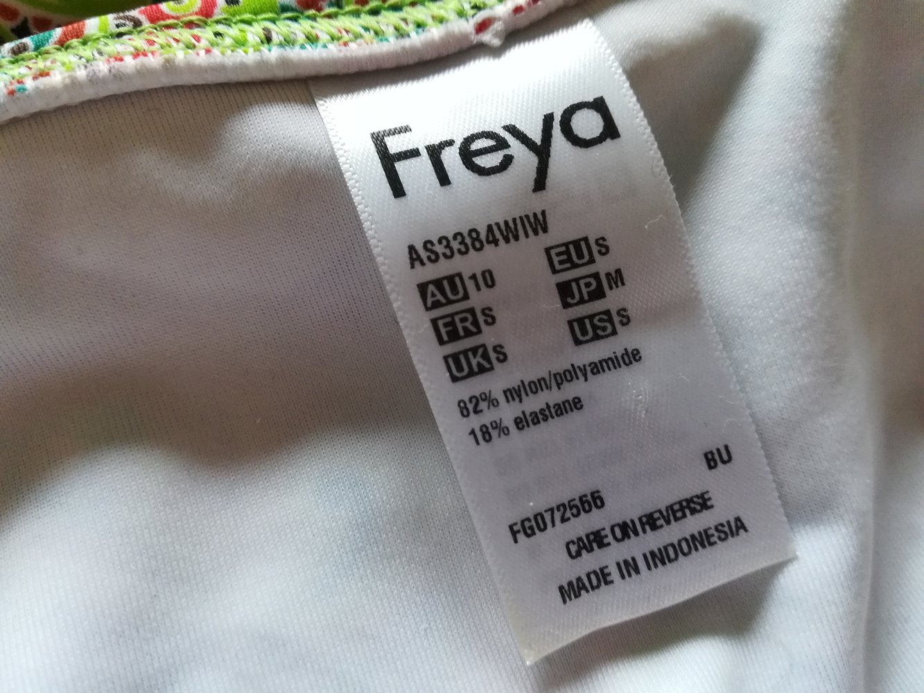 Freya Bikini 65 E Hose 36 mit schönem Muster