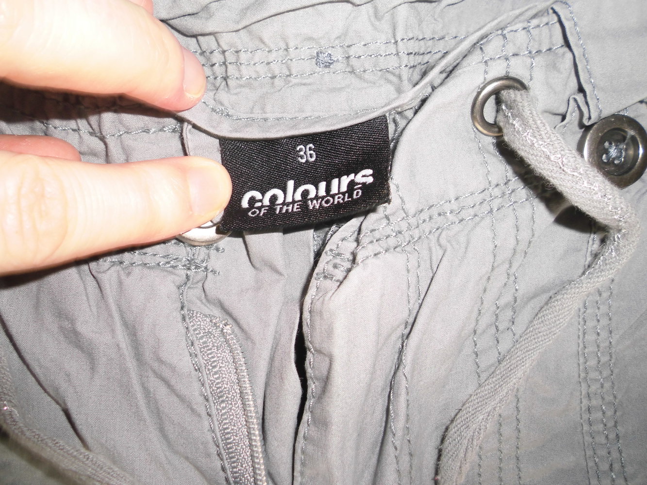 Graue 3/4 Hose - Sommer Hose - Größe 36 - TOP Zustand!