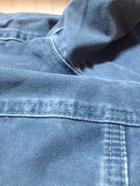 schwarz-graue Jacke