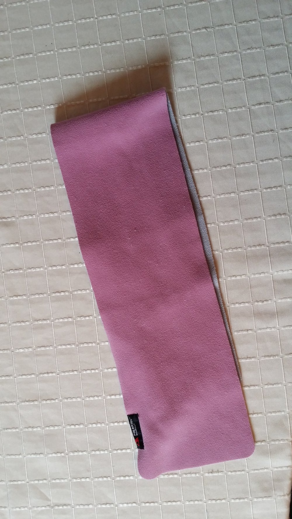 Schal / Windblocker in zartem rosa - gebraucht