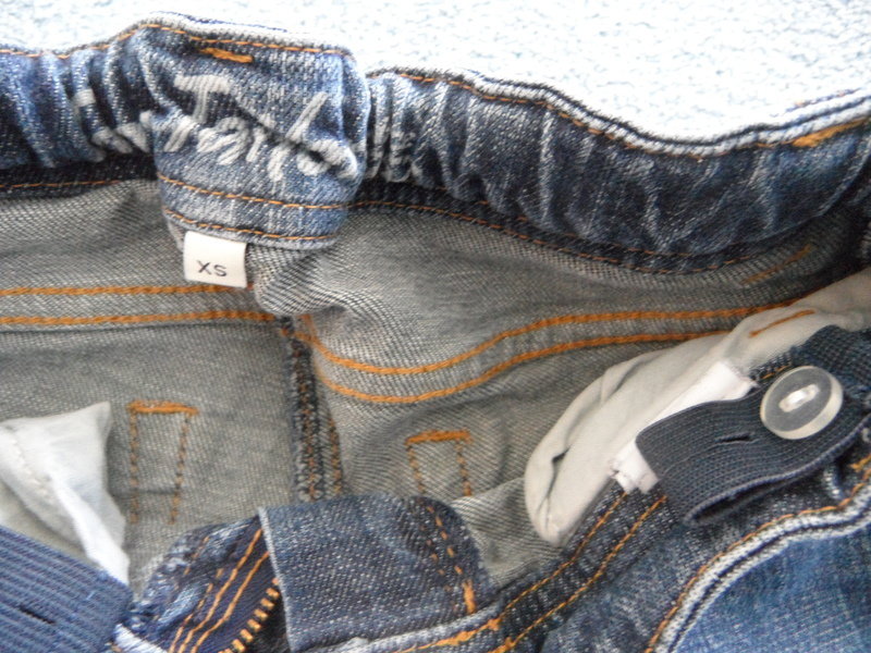 Tom Tailor Jeans XS etwa 128 verstellbarer Gummi