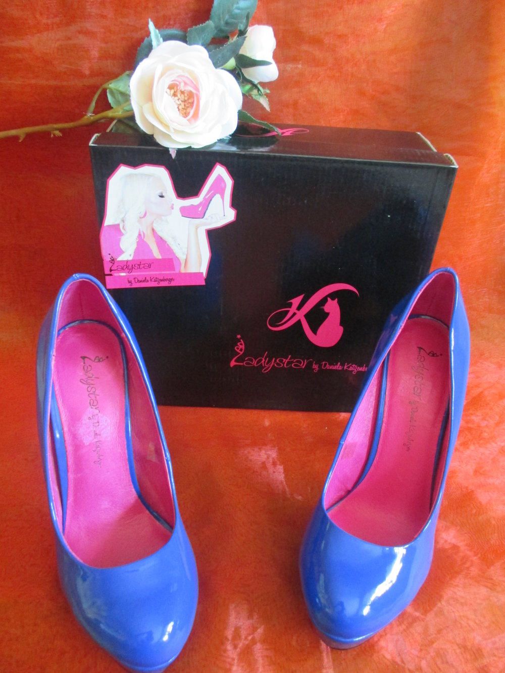 NEU im Karton * Echt * Lack- Leder * High- Heels * Plateau * Pumps * Schuhe 