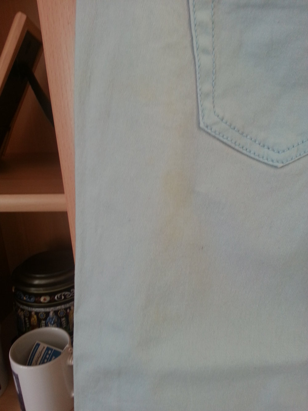 Hose Jeans hellblau Basic