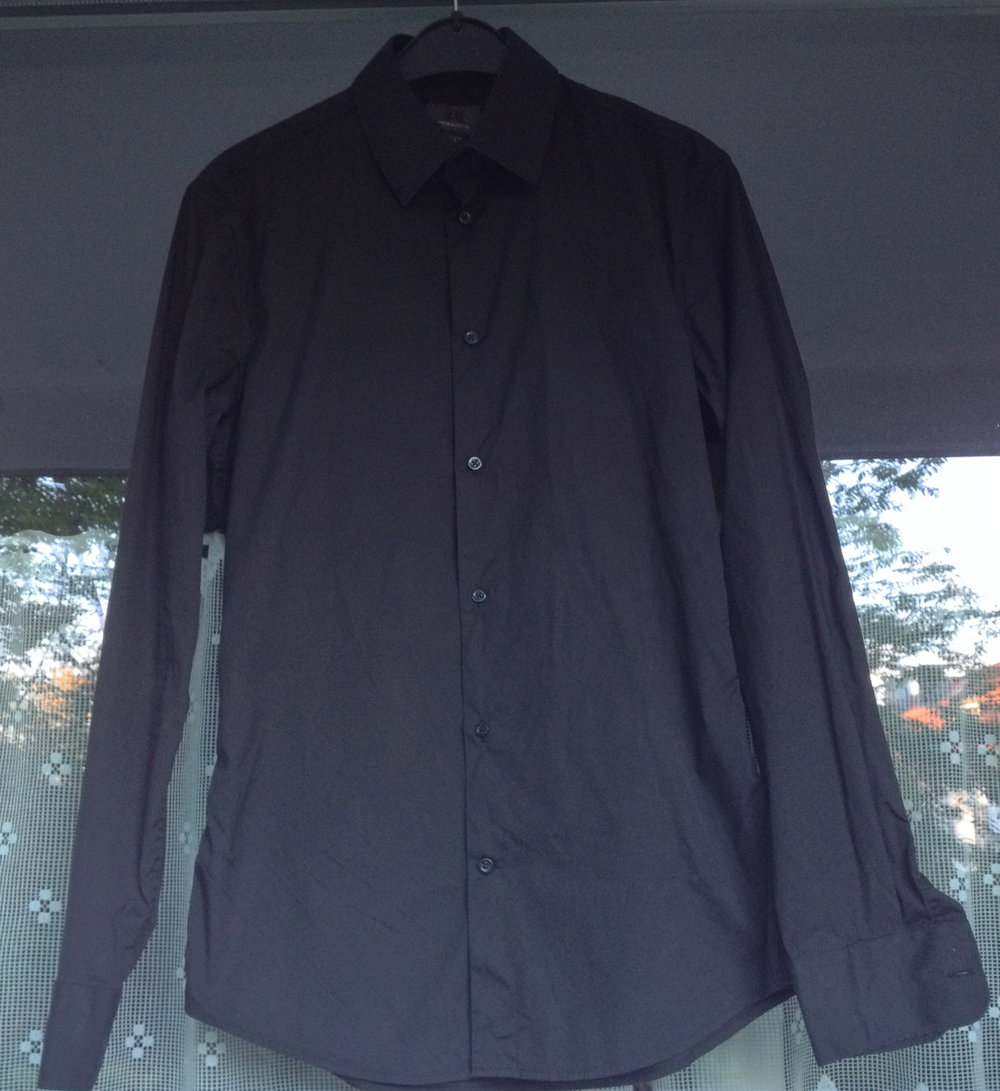 Schickes schwarzes Hemd von H&M