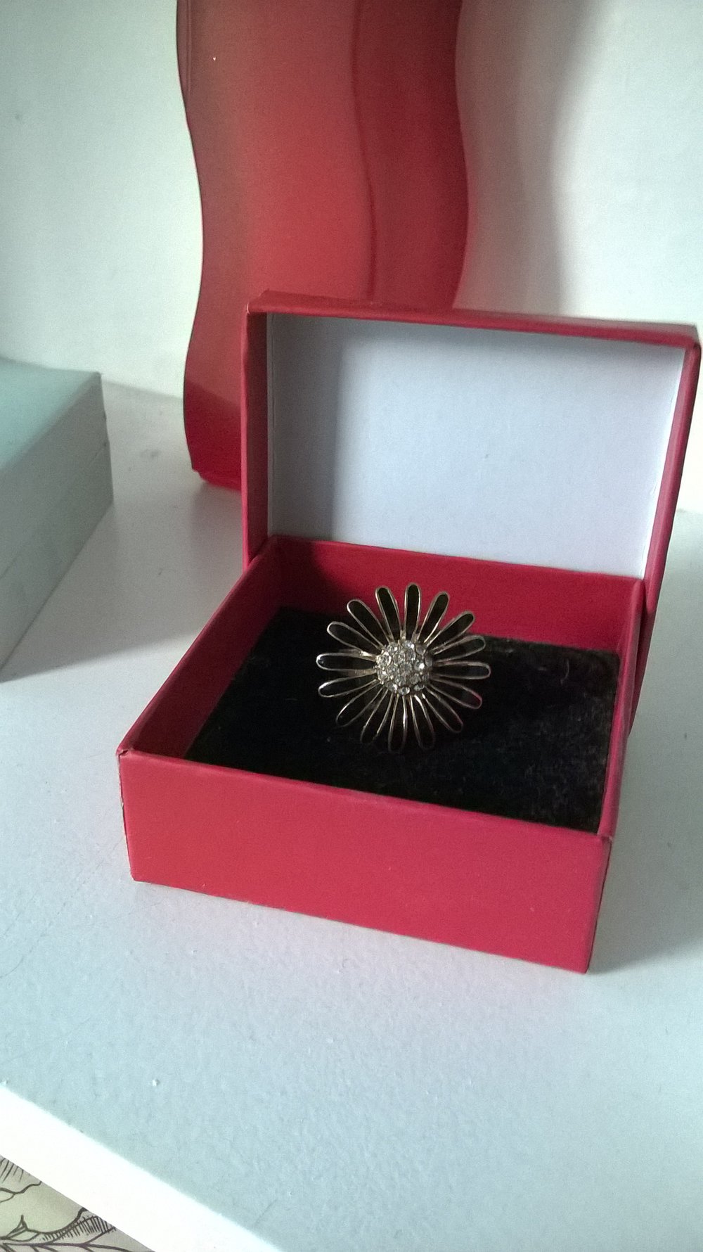Süßer Blumen-Ring