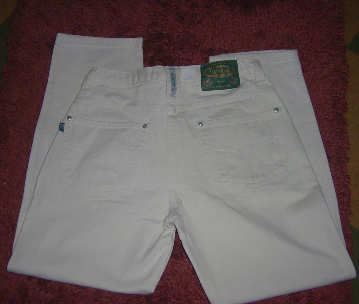 Lucky Star Jeans Modell OHIO W33 L 30 beige 100% Baumwolle