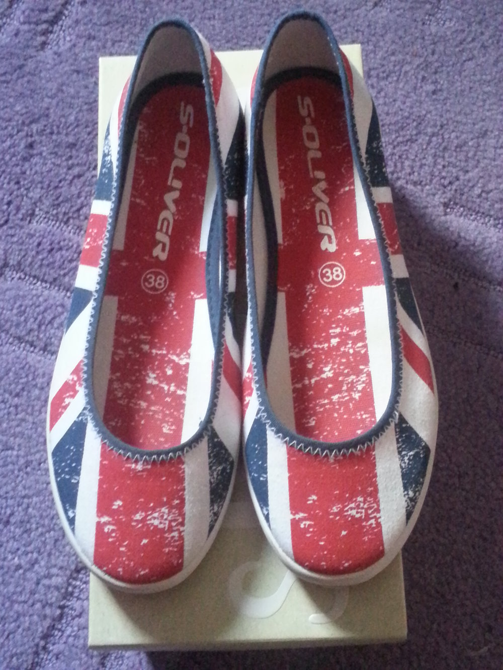 Union Jack Ballerinas Sommer