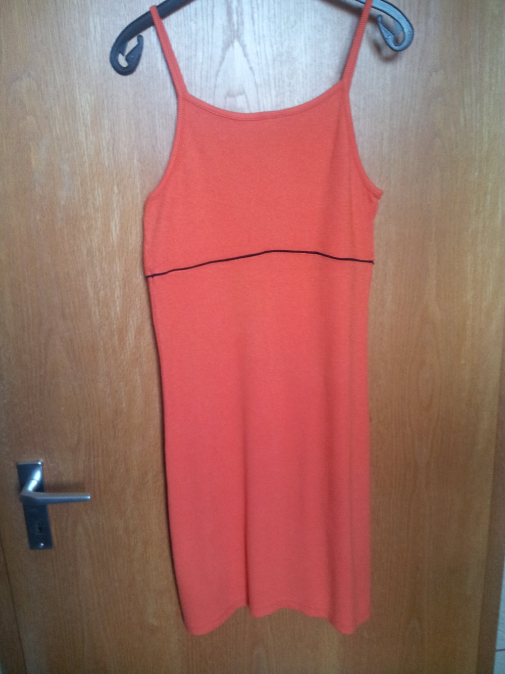 orangerotes Sommerkleid von reality gr L