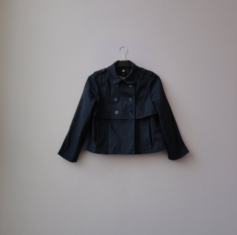 Jacke leicht blau Sommer Frühling Basic