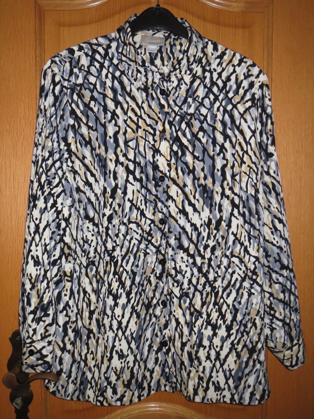 Bluse; Gr.50/XL, bügelfrei