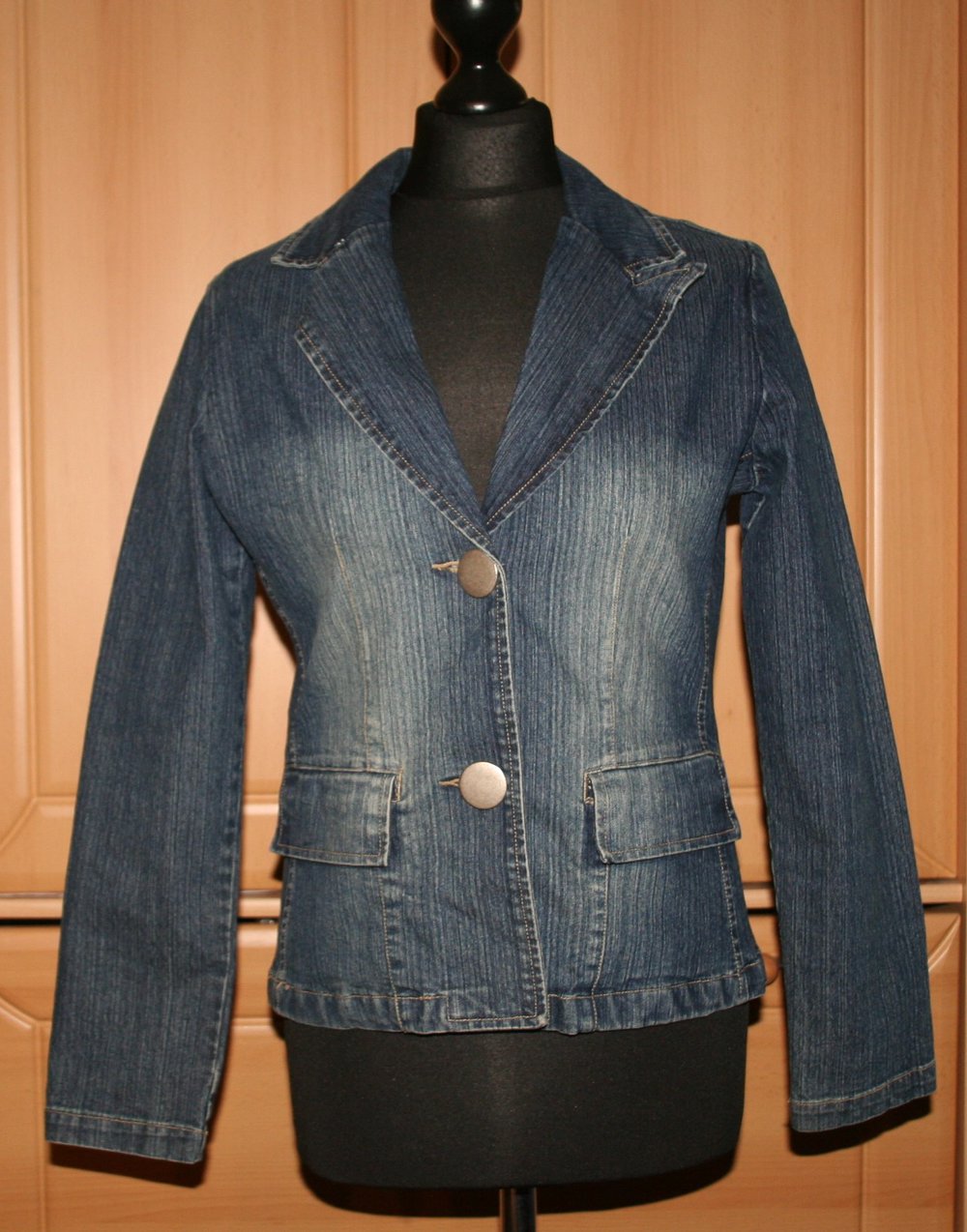 Jeansblazer blau von List Woman Gr. S