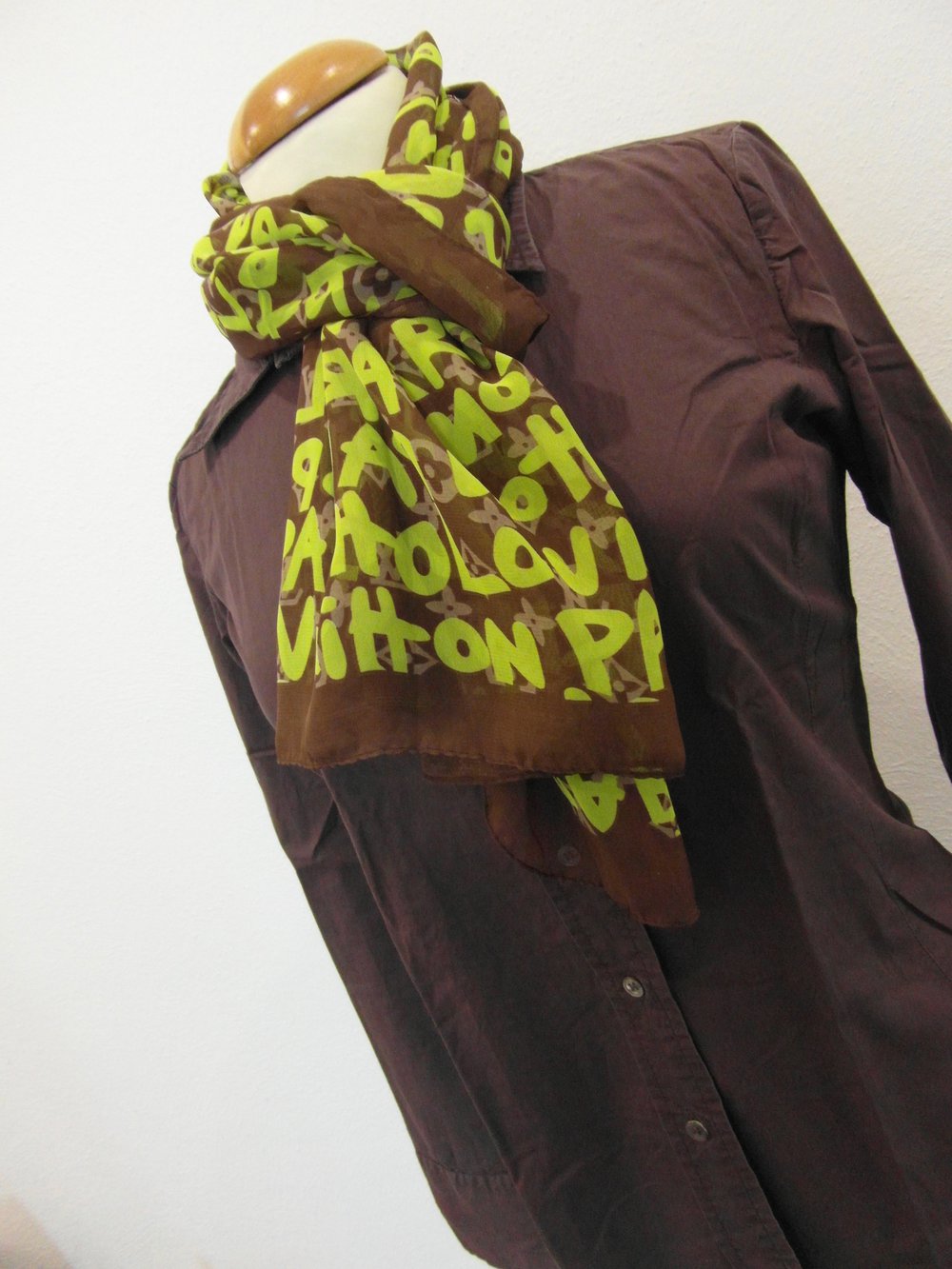 Replay: bestickte braune Bluse gr s (34 36 xs) np 89€