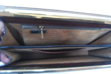 Vintage  Leder   Umhängetasche  Bag  Trendi