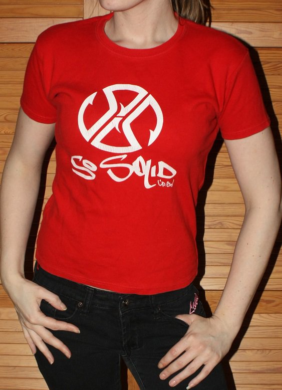 Bandshirt So Solid Crew, Hip Hop Band, rot, Gr. M