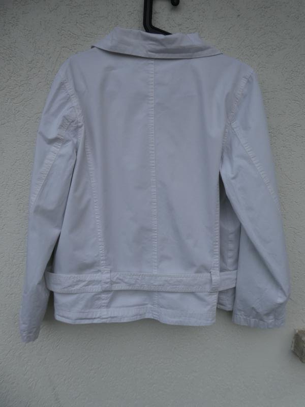 s.Oliver – Damen Jacke kurz, weiß – Gebraucht, fast wie neu